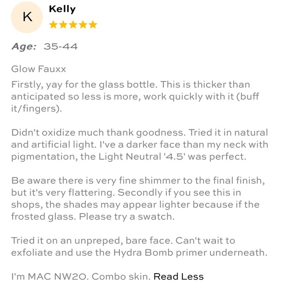 New! Glow Skin Fauxxdation- 12.2 - Picture 10 of 10